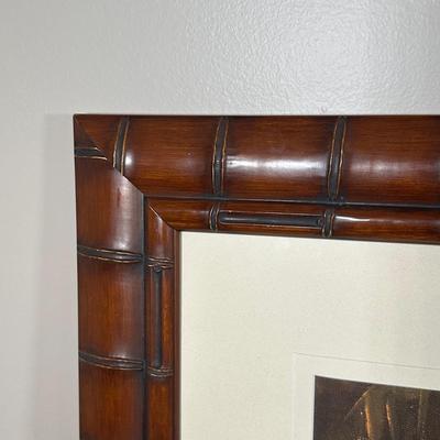 LOT 55A: Tropical Sail by Enrique Bolo Framed Print