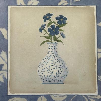 LOT 56A: Collection Of Framed Floral Prints