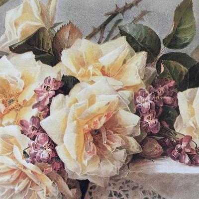 LOT 56A: Collection Of Framed Floral Prints
