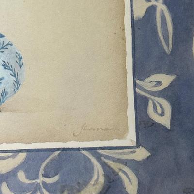 LOT 56A: Collection Of Framed Floral Prints