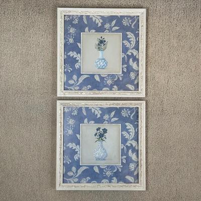 LOT 56A: Collection Of Framed Floral Prints
