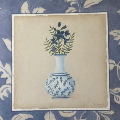 LOT 56A: Collection Of Framed Floral Prints