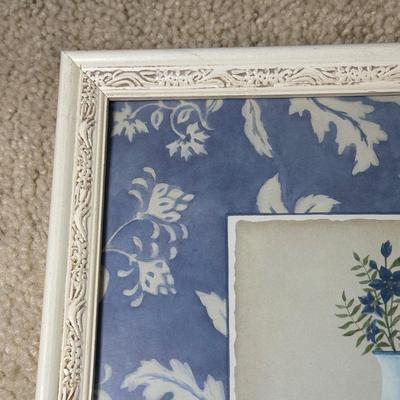 LOT 56A: Collection Of Framed Floral Prints