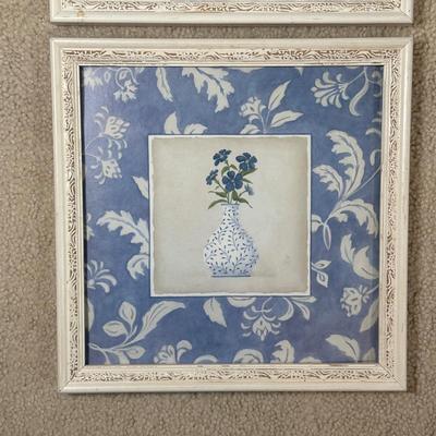 LOT 56A: Collection Of Framed Floral Prints