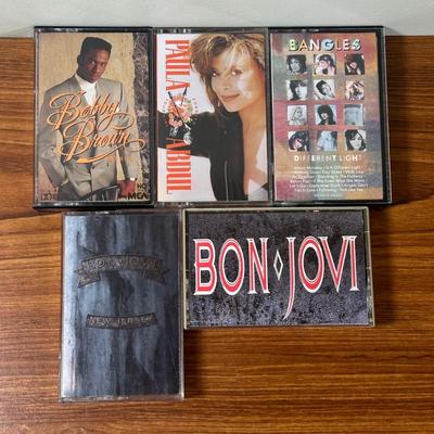 LOT 57A: Cassette Tape Collection w/ Cassette Storage