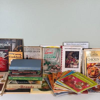 LOT 58A: Collection Of Cook Books, Good House keeping & More
