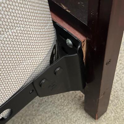 LOT 61A: Beautiful Vintage Headboard w/ Full-Size Bed Frame