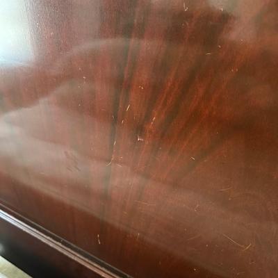 LOT 61A: Beautiful Vintage Headboard w/ Full-Size Bed Frame