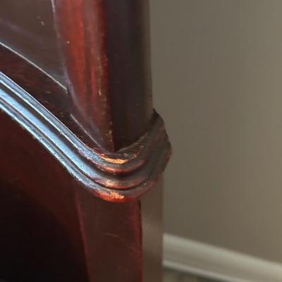 LOT 61A: Beautiful Vintage Headboard w/ Full-Size Bed Frame