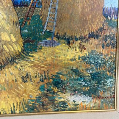 LOT 63C: Pablo Picasso Lithograph & Vincent Van Gogh Framed Prints