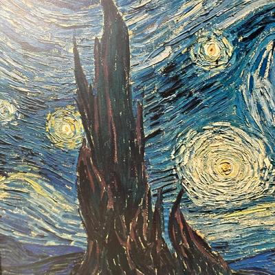 LOT 63C: Pablo Picasso Lithograph & Vincent Van Gogh Framed Prints