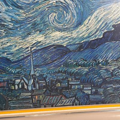 LOT 63C: Pablo Picasso Lithograph & Vincent Van Gogh Framed Prints