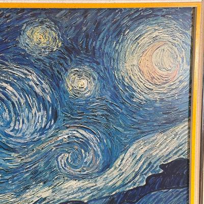 LOT 63C: Pablo Picasso Lithograph & Vincent Van Gogh Framed Prints