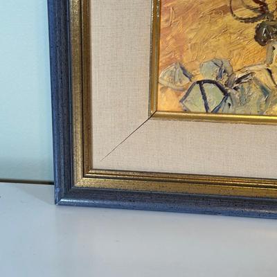 LOT 63C: Pablo Picasso Lithograph & Vincent Van Gogh Framed Prints