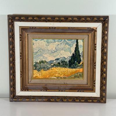 LOT 63C: Pablo Picasso Lithograph & Vincent Van Gogh Framed Prints