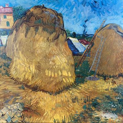 LOT 63C: Pablo Picasso Lithograph & Vincent Van Gogh Framed Prints