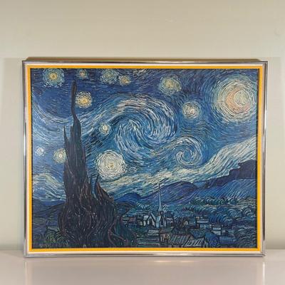 LOT 63C: Pablo Picasso Lithograph & Vincent Van Gogh Framed Prints