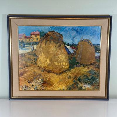 LOT 63C: Pablo Picasso Lithograph & Vincent Van Gogh Framed Prints