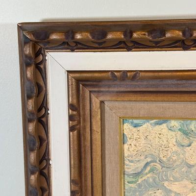 LOT 63C: Pablo Picasso Lithograph & Vincent Van Gogh Framed Prints