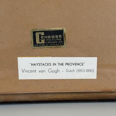 LOT 63C: Pablo Picasso Lithograph & Vincent Van Gogh Framed Prints