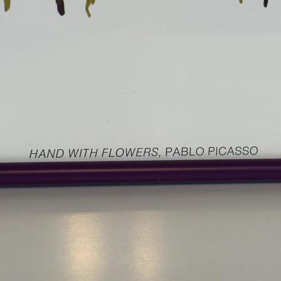 LOT 63C: Pablo Picasso Lithograph & Vincent Van Gogh Framed Prints