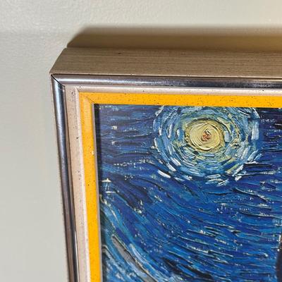 LOT 63C: Pablo Picasso Lithograph & Vincent Van Gogh Framed Prints