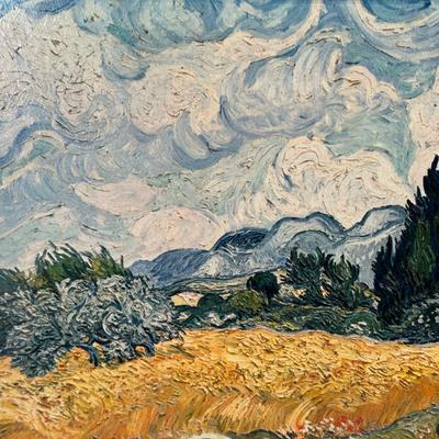 LOT 63C: Pablo Picasso Lithograph & Vincent Van Gogh Framed Prints