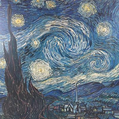 LOT 63C: Pablo Picasso Lithograph & Vincent Van Gogh Framed Prints