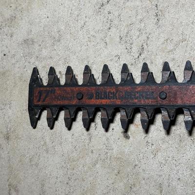 LOT 65G: Toro Super Blower & Black & Decker 17” Hedge Trimmer