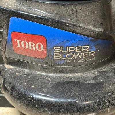 LOT 65G: Toro Super Blower & Black & Decker 17” Hedge Trimmer