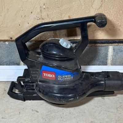 LOT 65G: Toro Super Blower & Black & Decker 17” Hedge Trimmer
