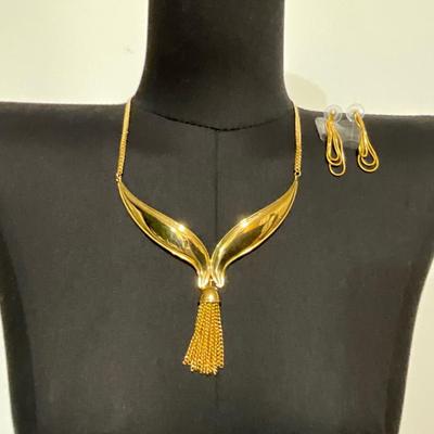 Park Lane Earrings, Avon Necklace Gold Plated
