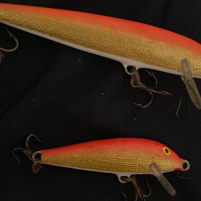 Vtg. Fishing lures & spinners
