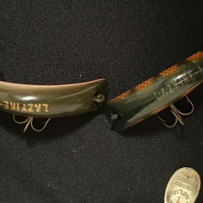 Vtg. Fishing lures & spinners