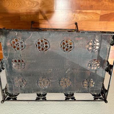 Decorative Metal Side Table