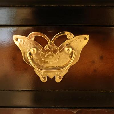 Korean Tansu-Syle Chinoiserie Chest (See Details)
