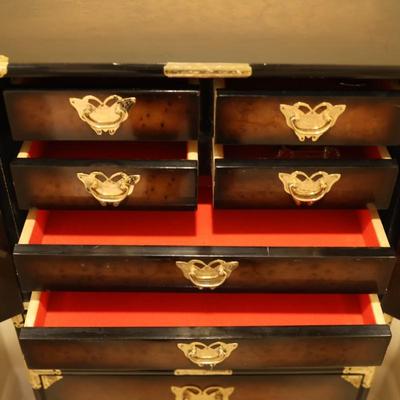 Korean Tansu-Syle Chinoiserie Chest (See Details)