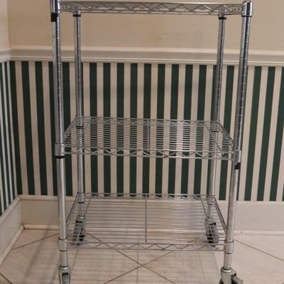 Three Tier Metal Utility Cart