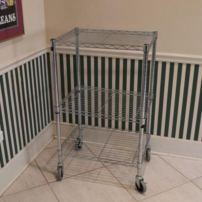 Three Tier Metal Utility Cart