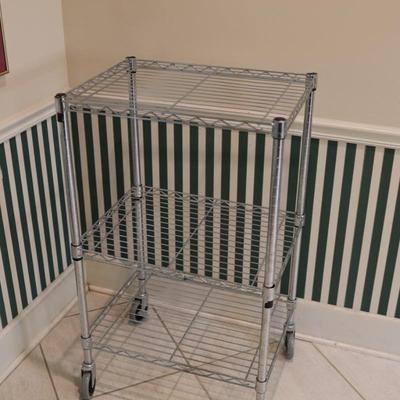 Three Tier Metal Utility Cart