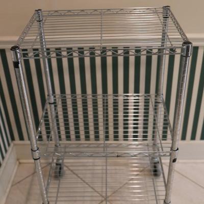 Three Tier Metal Utility Cart