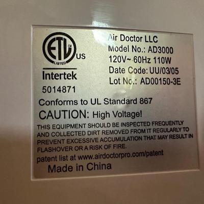 Air Doctor 3000 Air Purifier