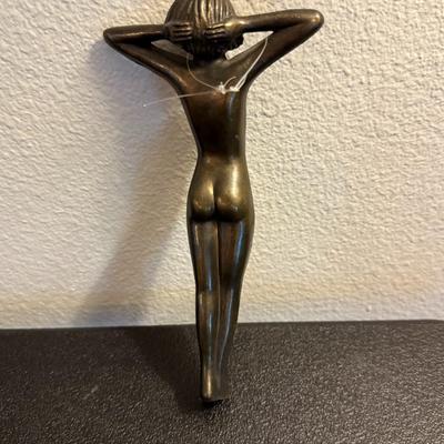 Bronze Female Sculpture - Deco Style