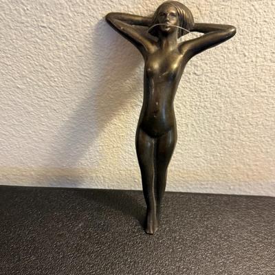 Bronze Female Sculpture - Deco Style