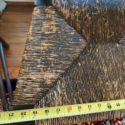 Six Ladder Back Chairs (See Details)