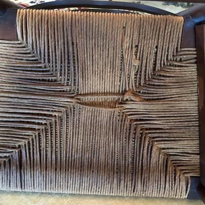 Six Ladder Back Chairs (See Details)