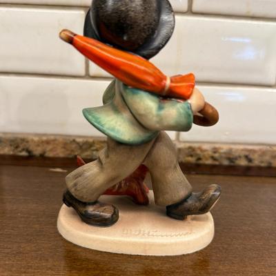 Vintage TMK-1 Hummel Strolling Along Figure - 4.75 in. Tall
