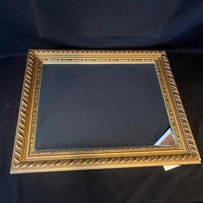 Wooden Framed Mirror (LR-MG)