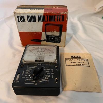 Retro Black & Decker Tools Complete W/ Original Boxes Plus Newer 3/8-in. Drill (B1-RG)