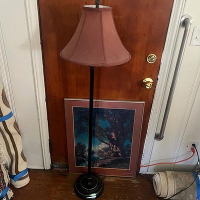 Floor Lamp & Framed Print (LR-MG)